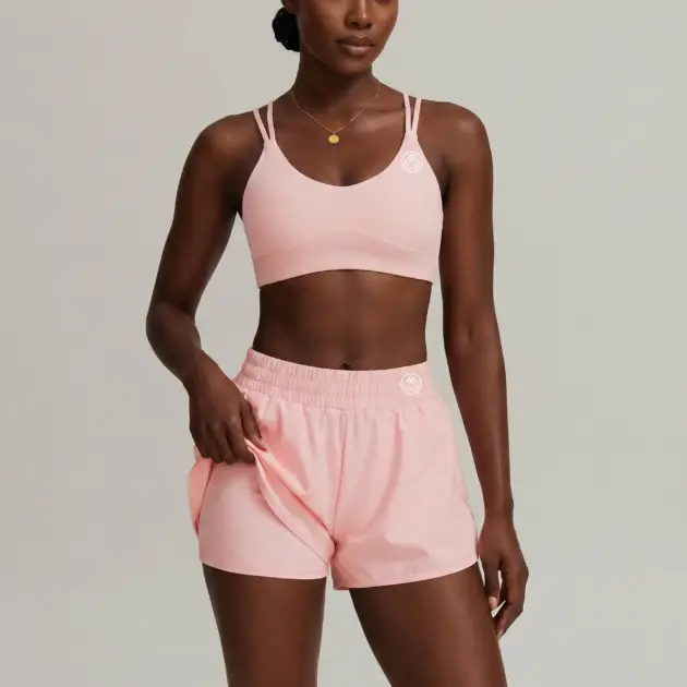 Biker Shorts and Bra
